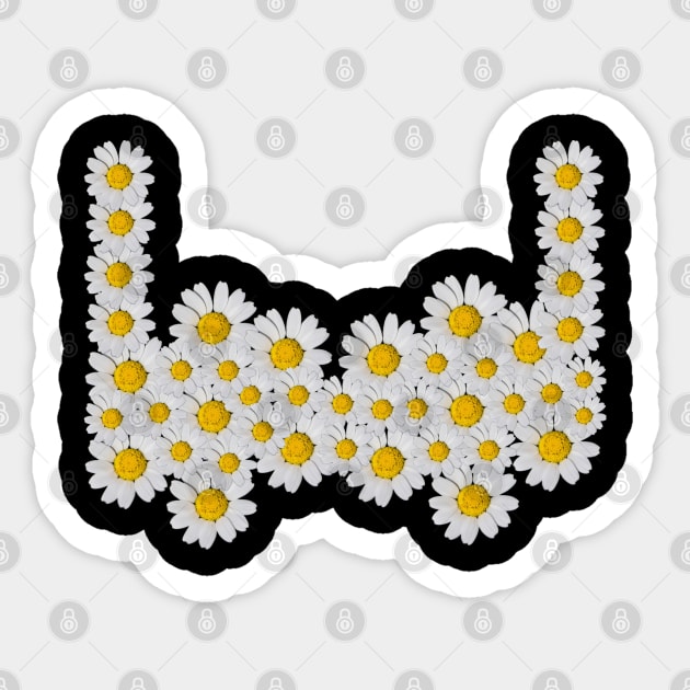 Daisy Flowers Sticker by In Beauty We Trust